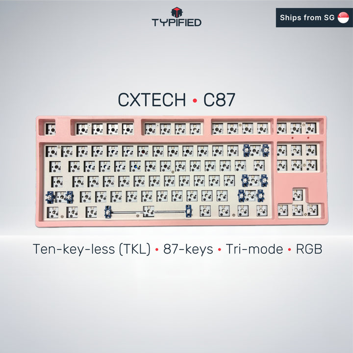 CXTech C87 Tenkeyless (87-Key | Tri-mode)