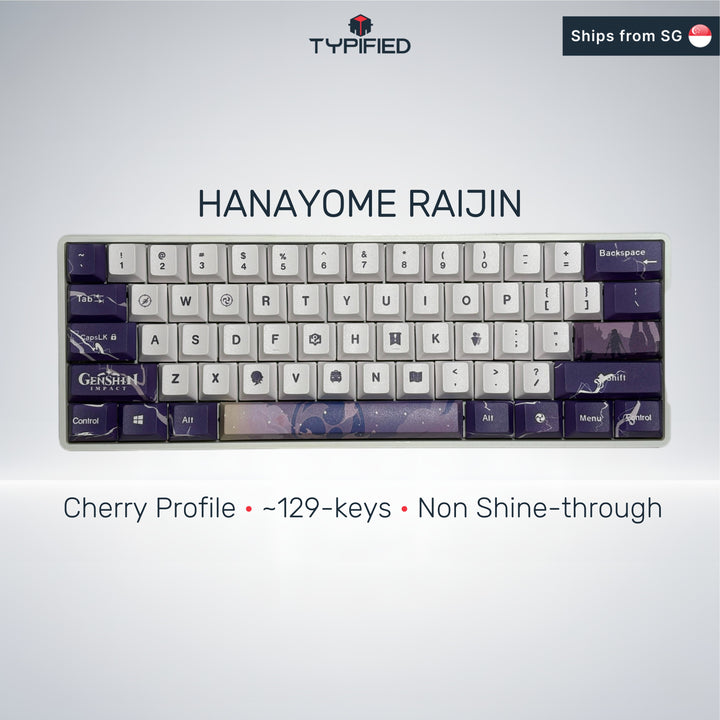 Hanayome Raijin Keycap (Cherry Profile | 129-Key)