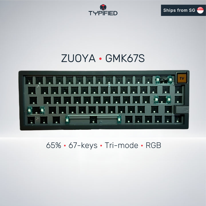 Zuoya GMK67S (65% | 67-key | Tri-mode | TFT Display)