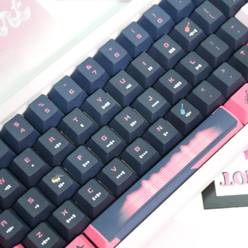 Bocchi‑chan Keycap (OEM Profile | 108-Key)