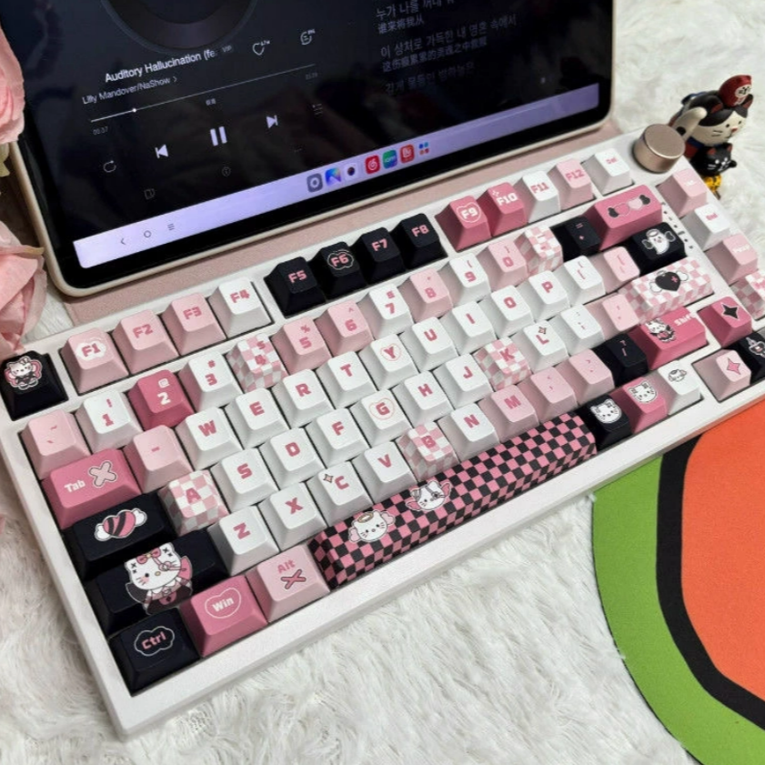 KT Cat Keycap (Cherry Profile | 125-key)