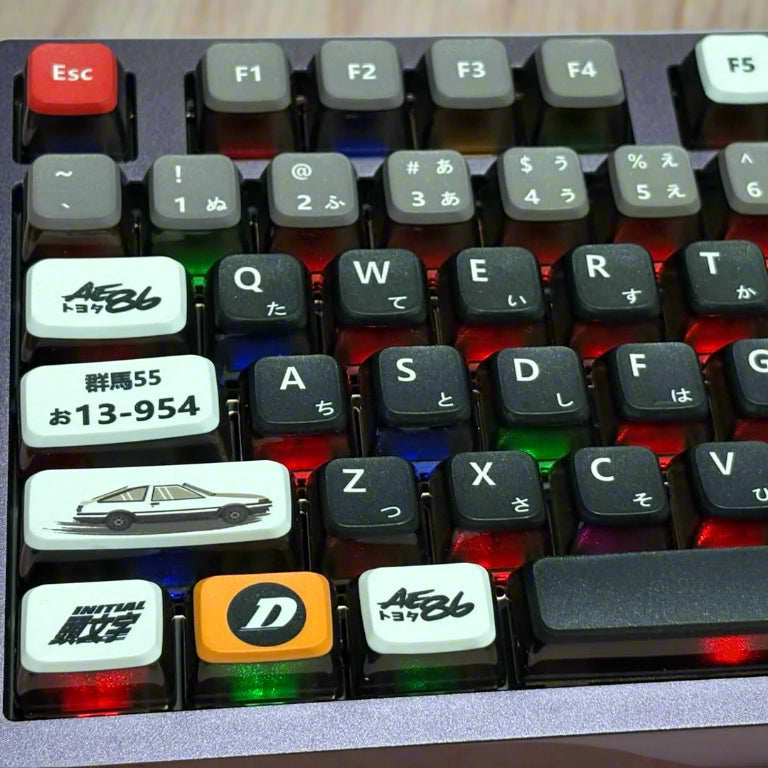 Initial D Keycap (MDA Profile | 122-key)