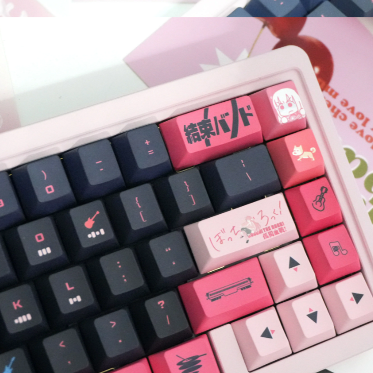 Bocchi‑chan Keycap (OEM Profile | 108-Key)