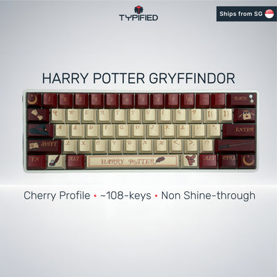 Harry Potter – Gryffindor House Keycap (Cherry Profile | 108-key)