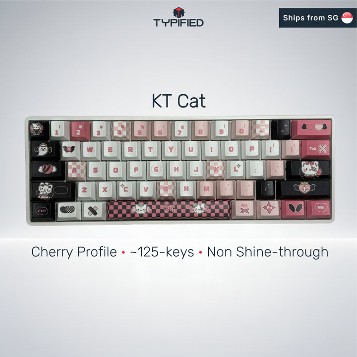 KT Cat Keycap (Cherry Profile | 125-key)