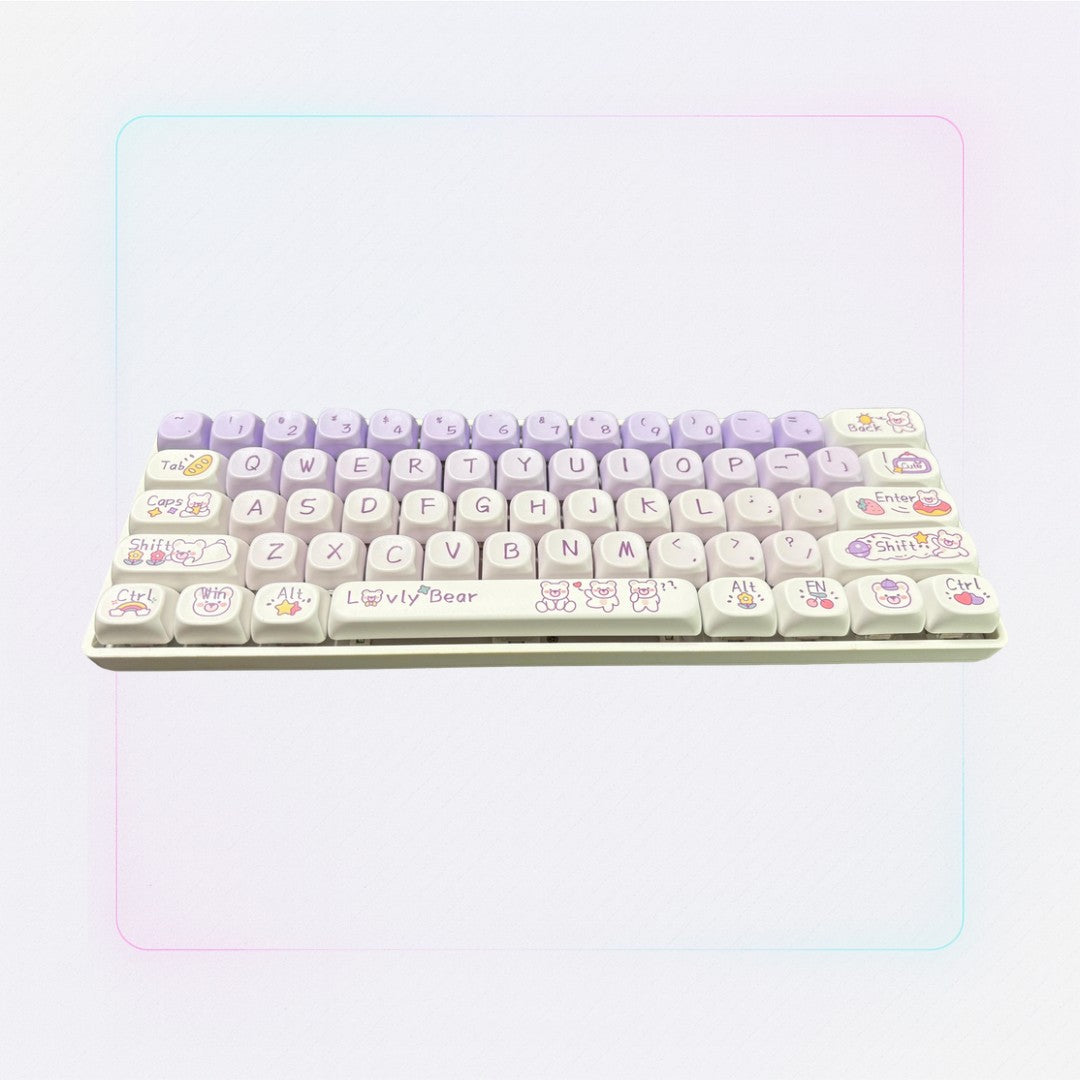 Cute Bear Keycap (MOA Profile | 133-key)