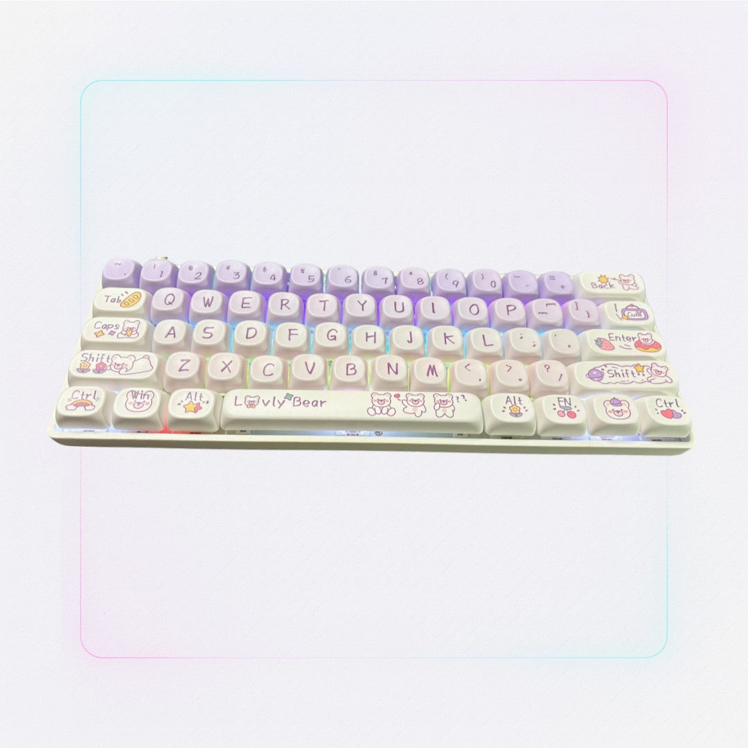 Cute Bear Keycap (MOA Profile | 133-key)