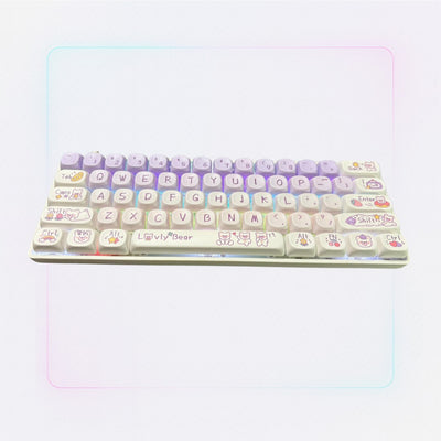 Cute Bear Keycap (MOA Profile | 133-key)
