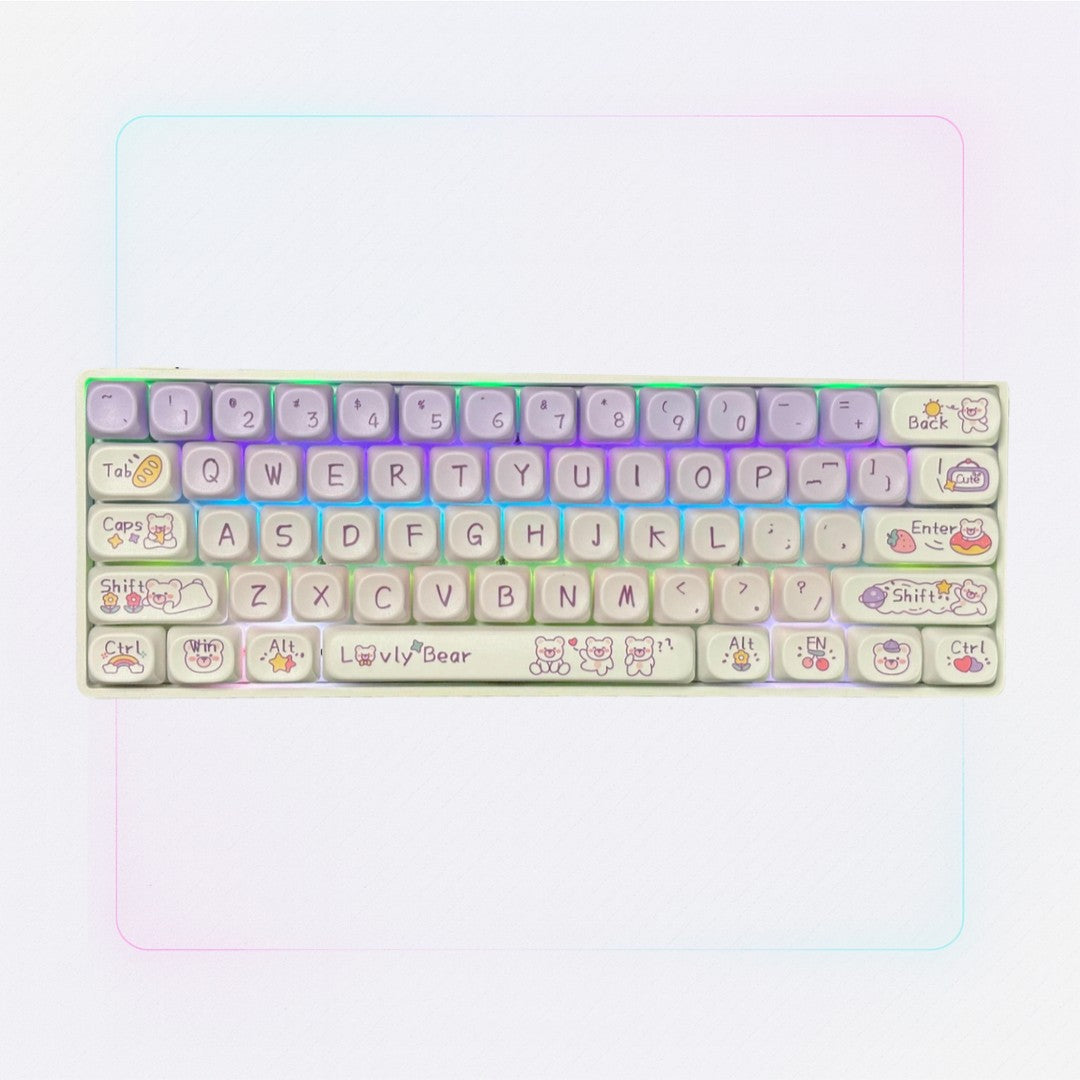 Cute Bear Keycap (MOA Profile | 133-key)
