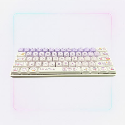 Cute Bear Keycap (MOA Profile | 133-key)
