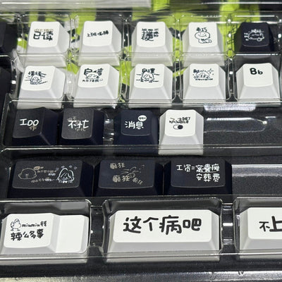"I Love Working" Keycap (Cherry Profile | 120-Key)