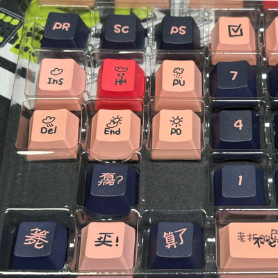 "I Love Working" Keycap (Cherry Profile | 120-Key)