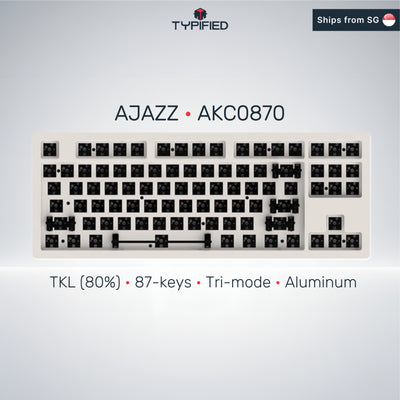 Ajazz AKC087 (TKL | 87-Key | Tri-mode)
