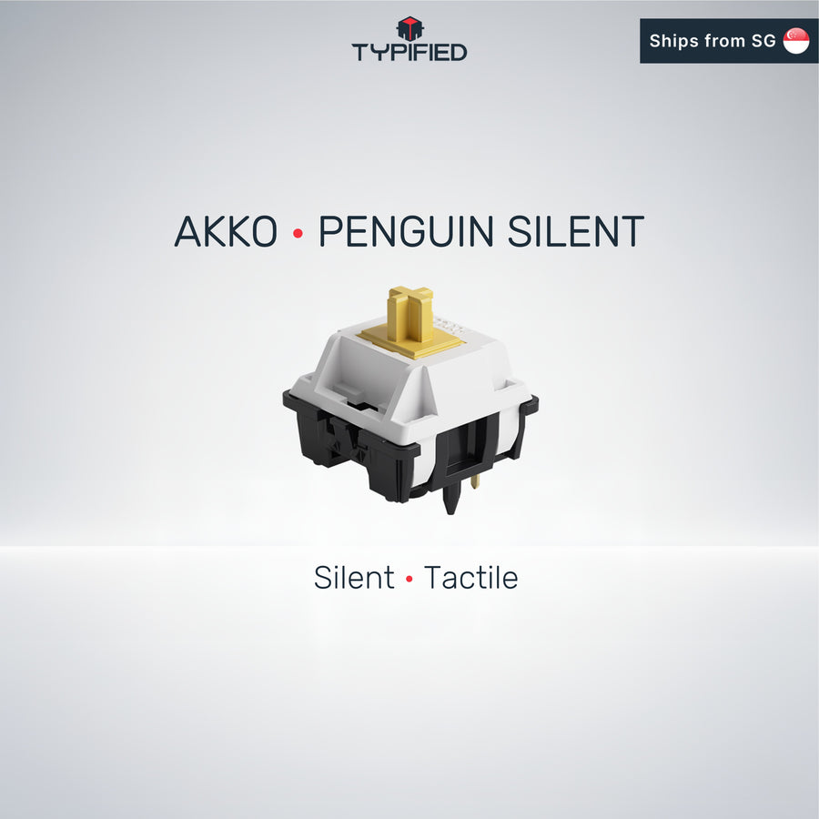 Akko Penguin Silent (Tactile)
