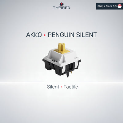 Akko Penguin Silent (Tactile)