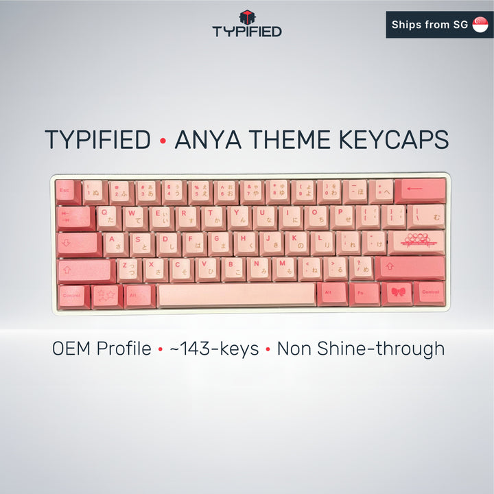 Anya Theme Keycap (OEM Profile | 143-key)