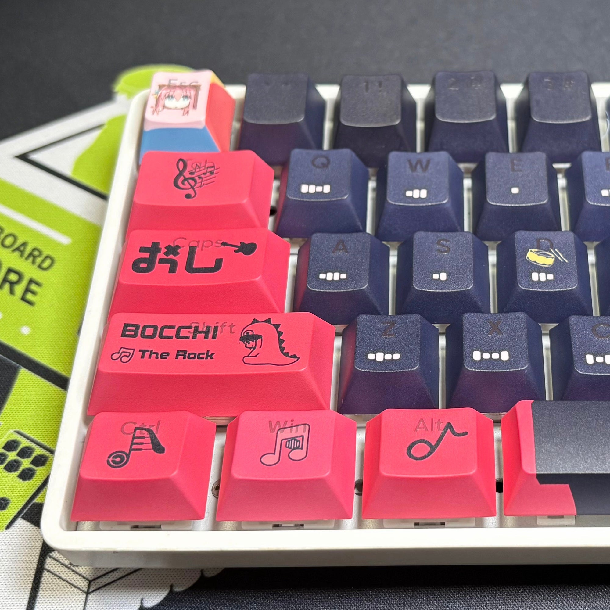 Bocchi‑chan Keycap (OEM Profile | 108-Key)