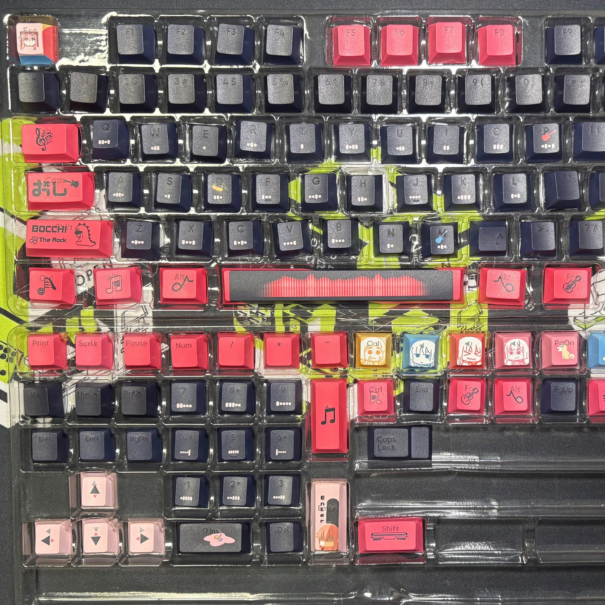 Bocchi‑chan Keycap (OEM Profile | 108-Key)