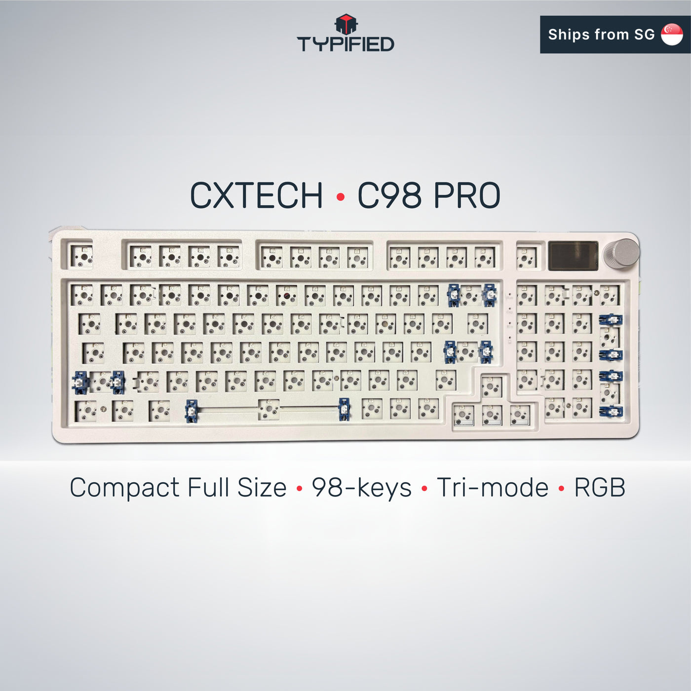 CXTech C98 Pro (98-Key | Tri-mode)