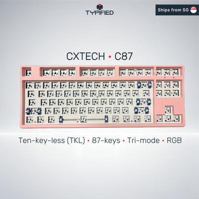 CXTech C87 Tenkeyless (87-Key | Tri-mode)