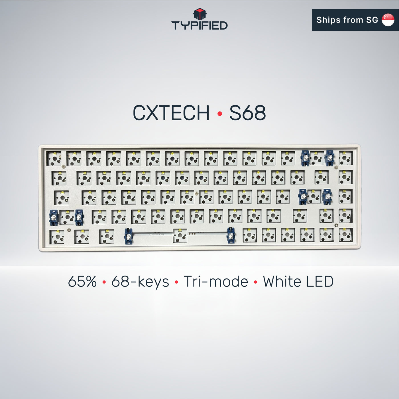 CXTech S68 (65% | 68-key | Tri-mode)