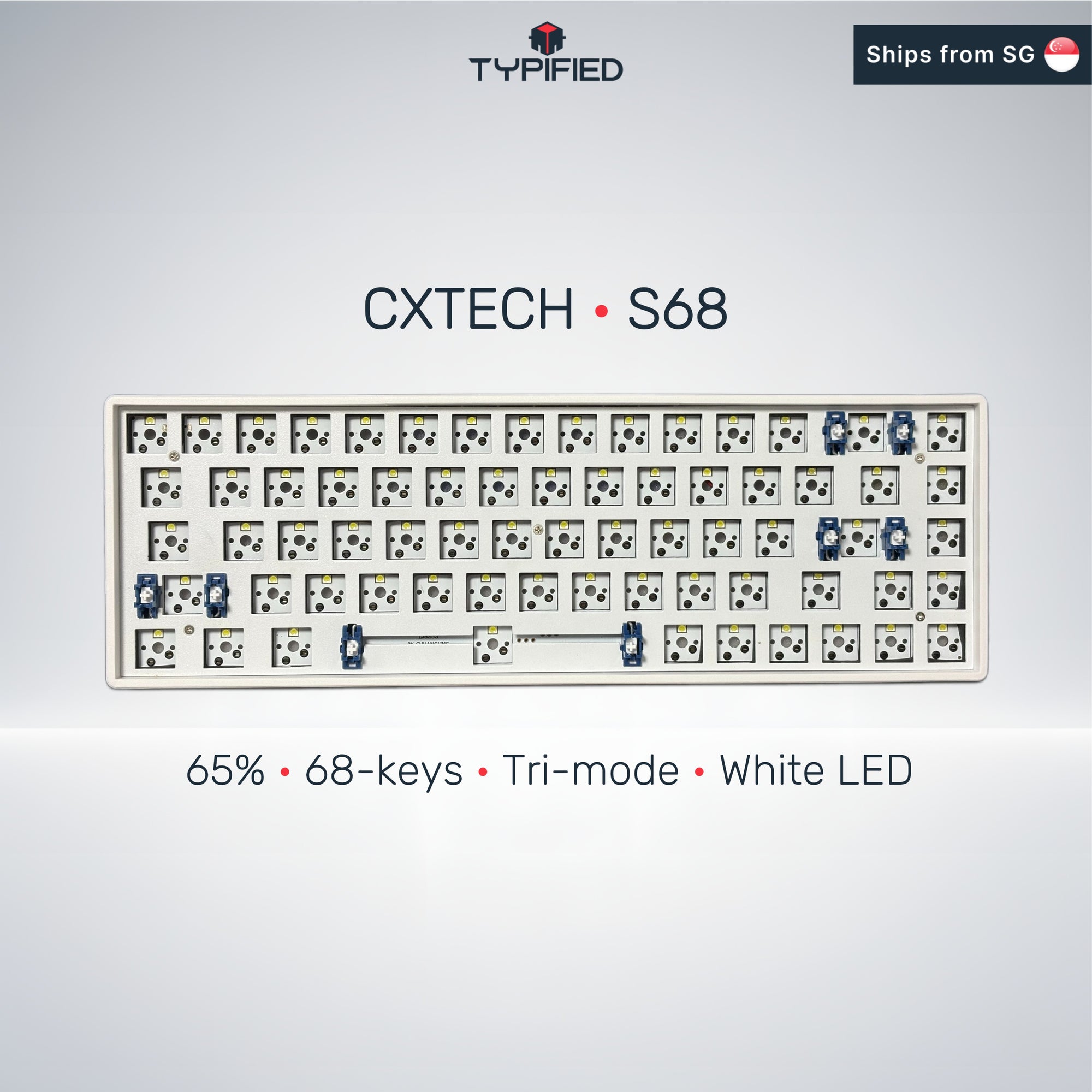 CXTech S68 (65% | 68-key | Tri-mode)