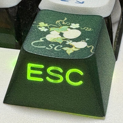 Fragrant Tea Splash Keycap (Cherry Profile | 120-key)