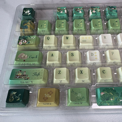 Fragrant Tea Splash Keycap (Cherry Profile | 120-key)