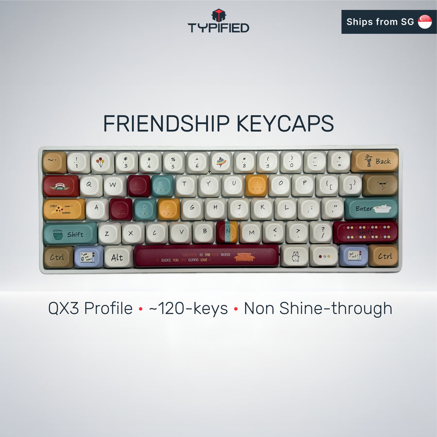 Friendship Keycap (QX3 Profile | 120-Key)