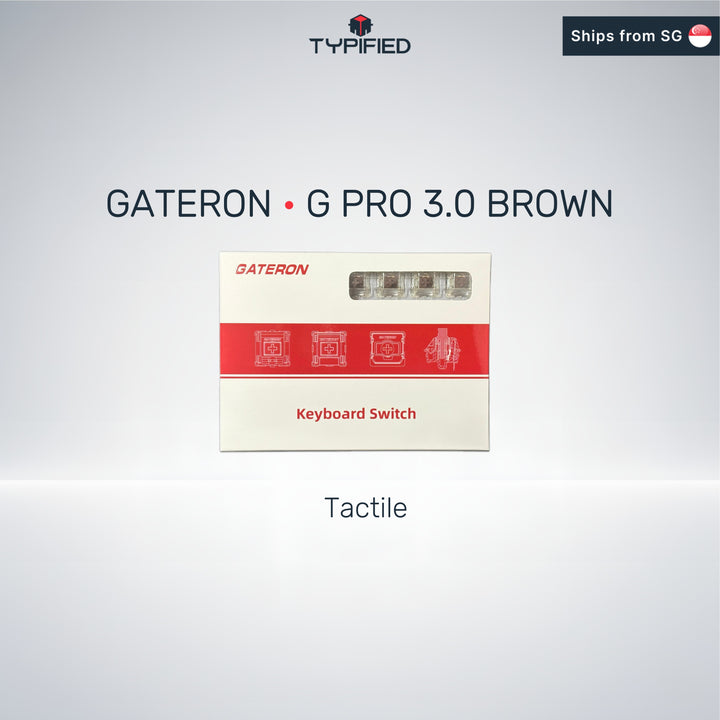 Gateron G Pro 3.0 (Brown) (Tactile)