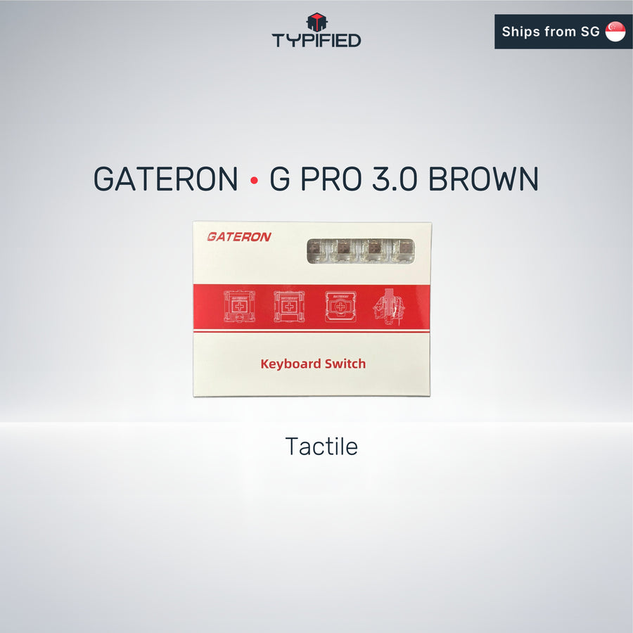 Gateron G Pro 3.0 (Brown) (Tactile)