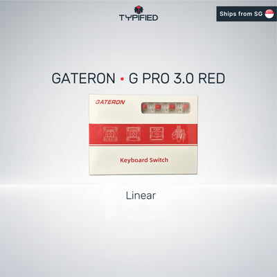 Gateron G Pro 3.0 (Red) (Linear)