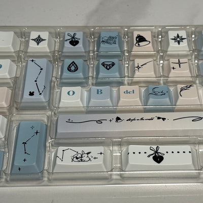 Gentle Snow Keycap (Cherry Profile | 108-key)