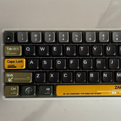 Gundam Zaku Green Storm Keycap