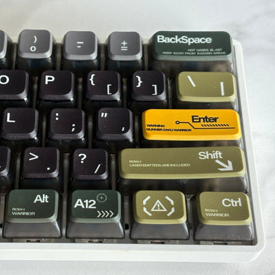 Gundam Zaku Green Storm Keycap