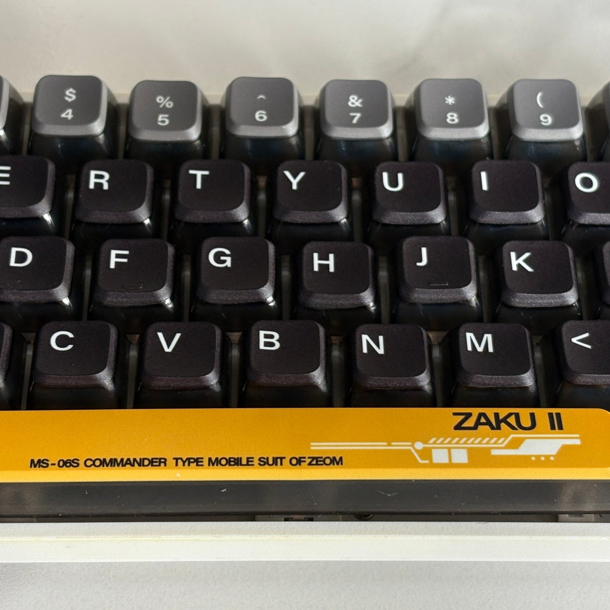 Gundam Zaku Green Storm Keycap