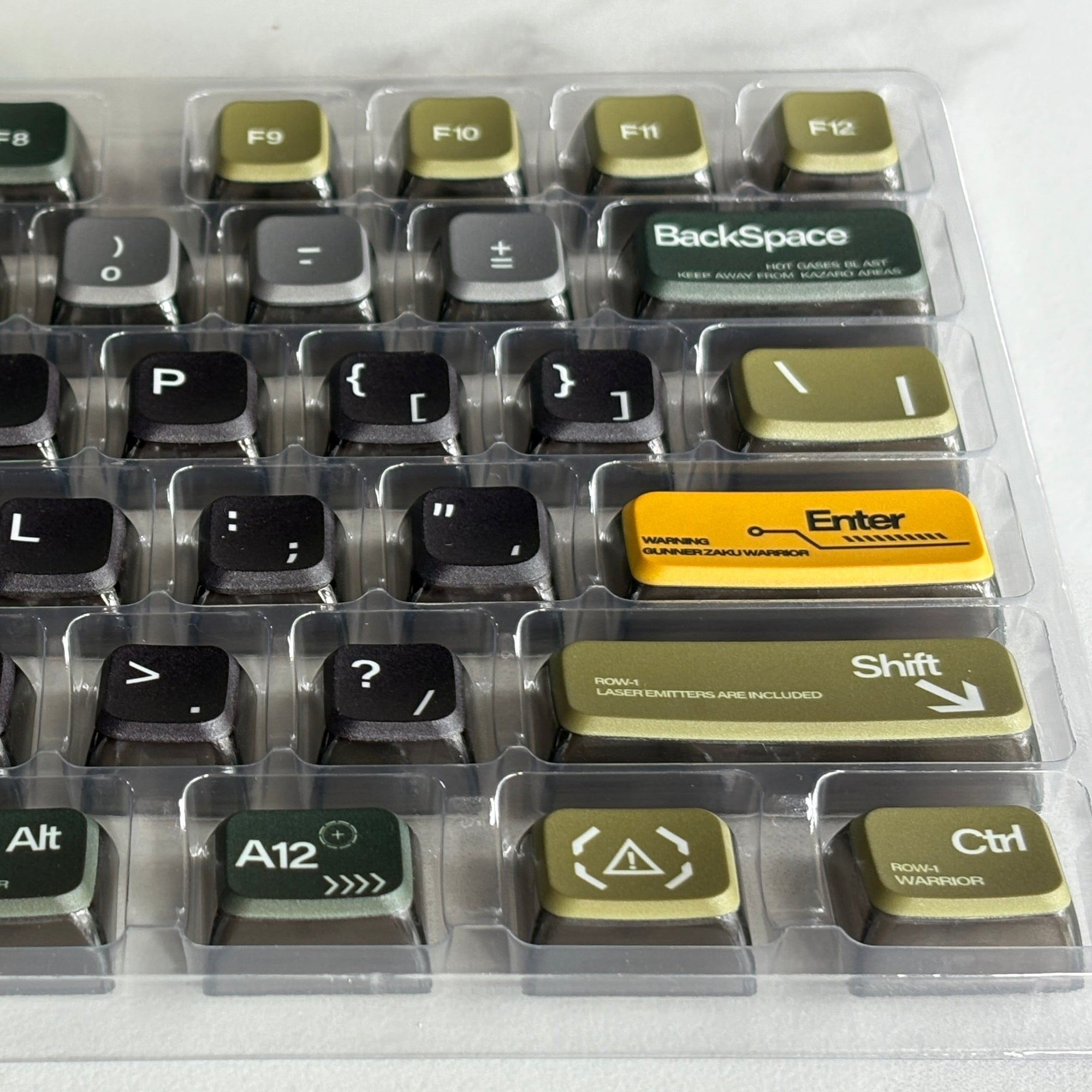 Gundam Zaku Green Storm Keycap