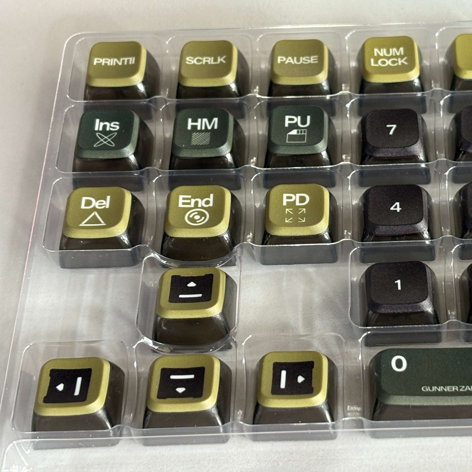 Gundam Zaku Green Storm Keycap