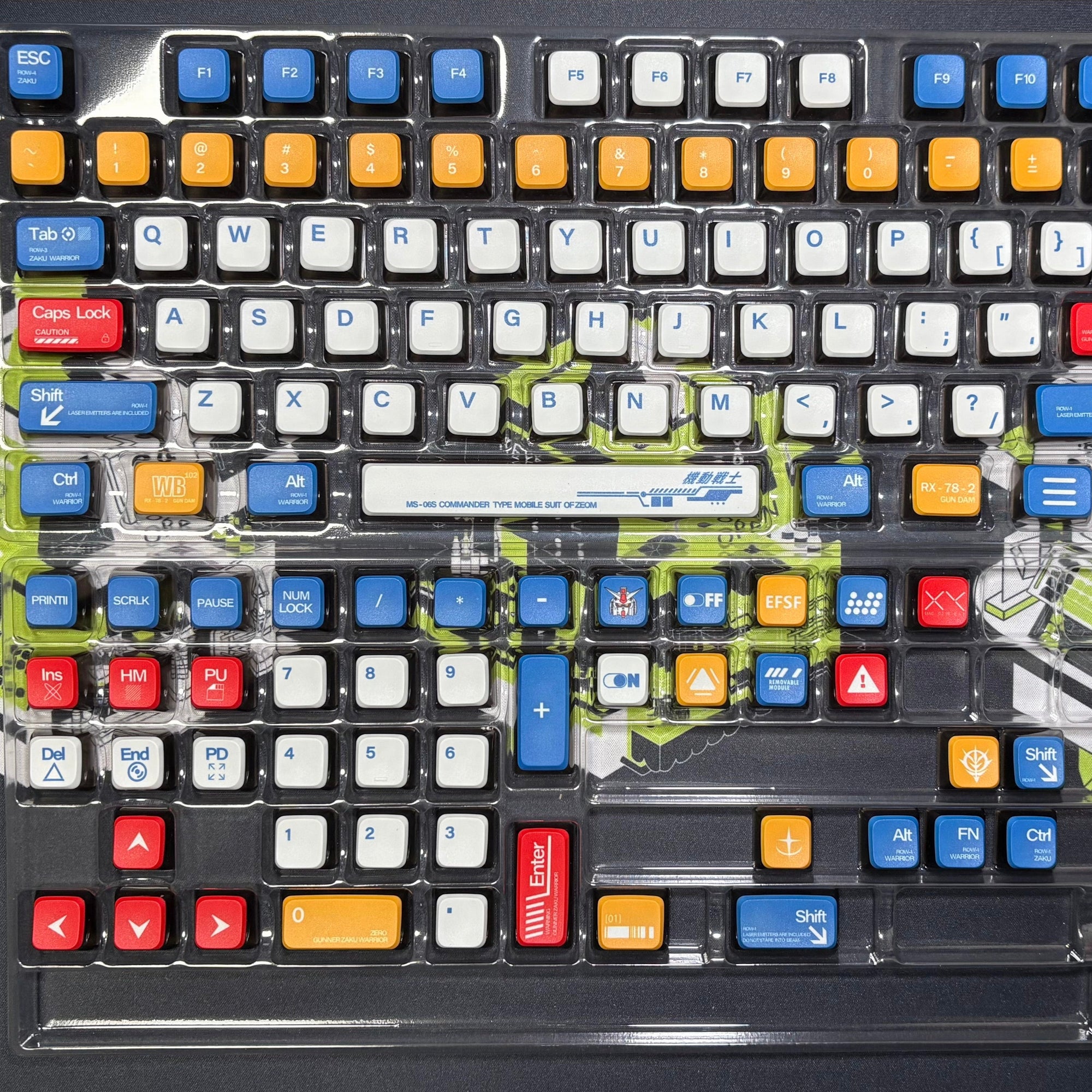 Gundam RX-78 Keycap (MDA Profile | 108 Key)