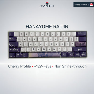 Hanayome Raijin Keycap (Cherry Profile | 129-Key)