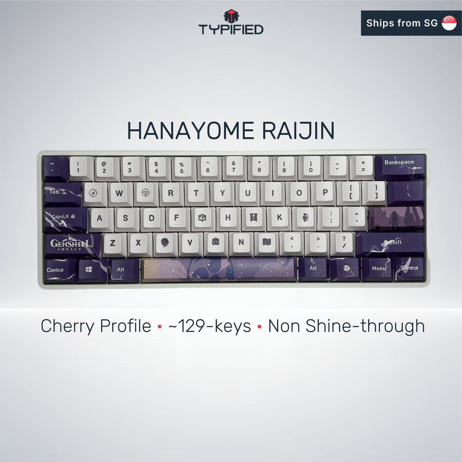 Hanayome Raijin Keycap (Cherry Profile | 129-Key)