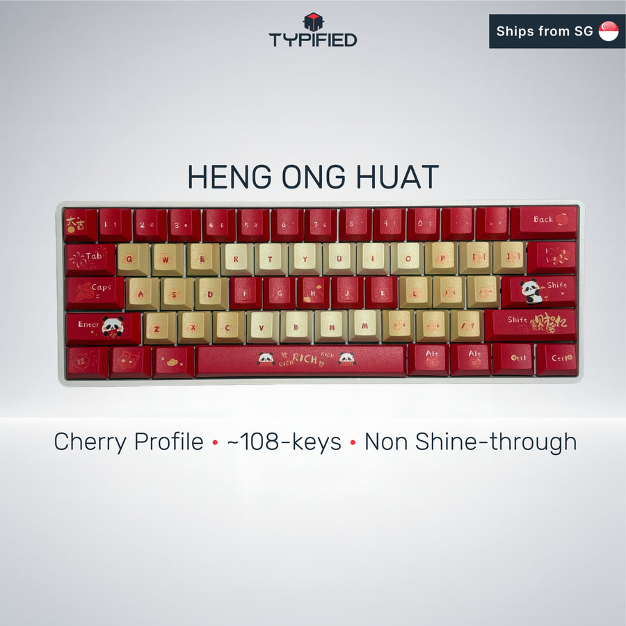 Heng Ong Huat Keycap (Cherry Profile | 108-key)