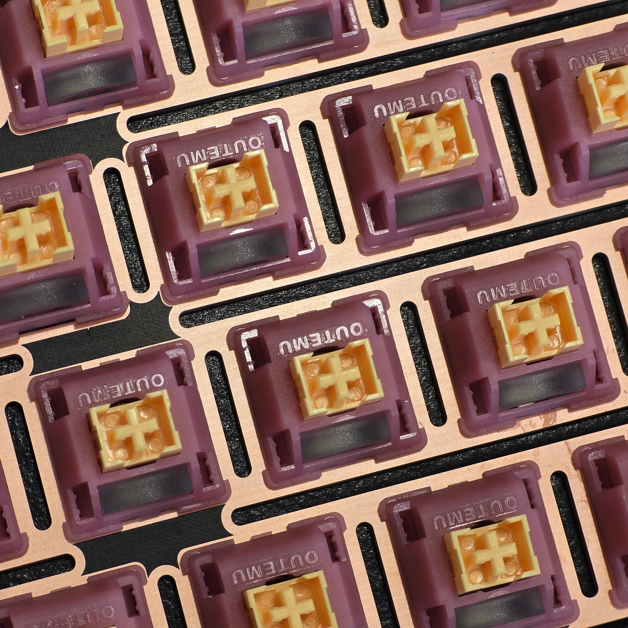 Outemu Honey Peach V3 Linear Switches (Silent | Linear)