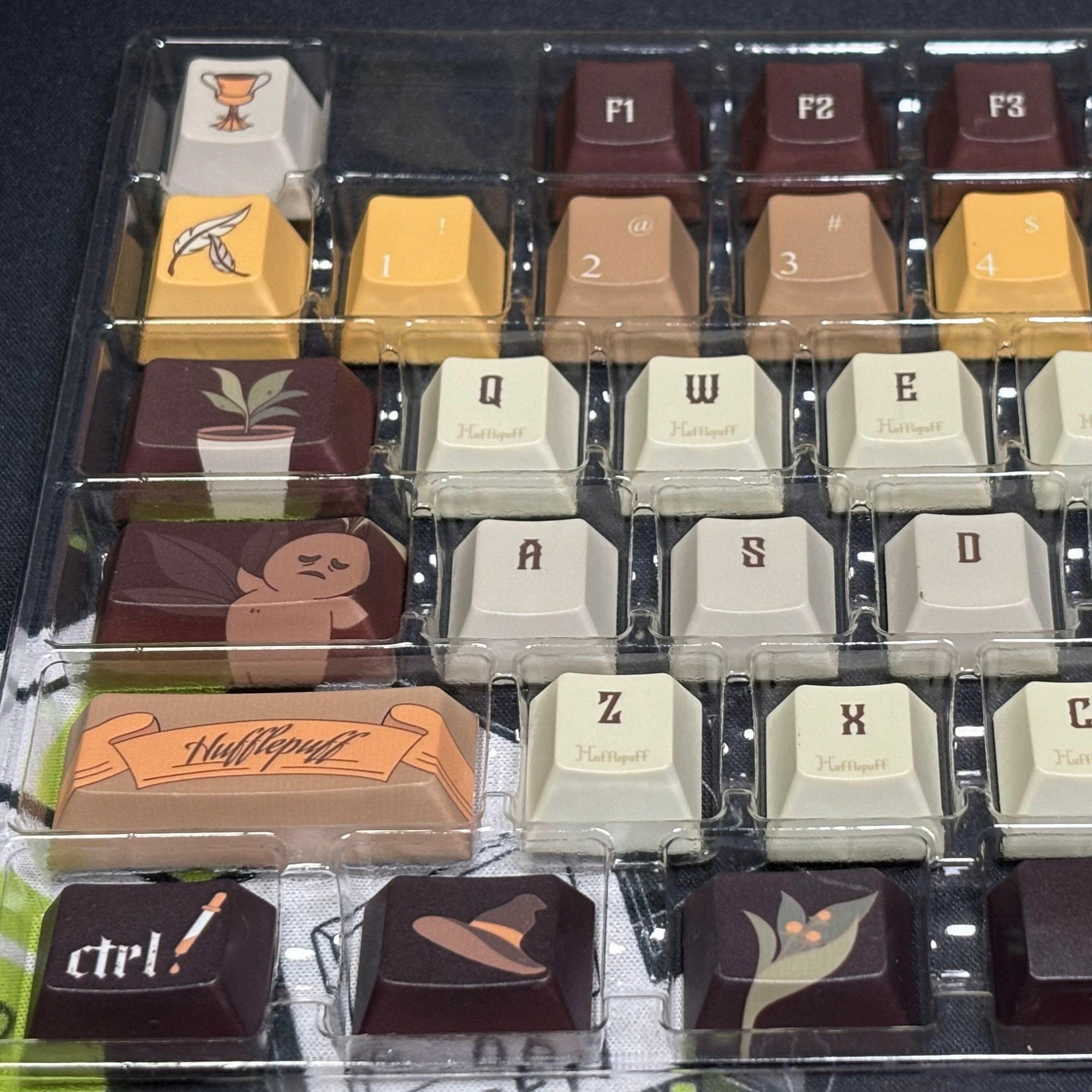 Harry Potter – Hufflepuff House Keycap (Cherry Profile | 108-key)
