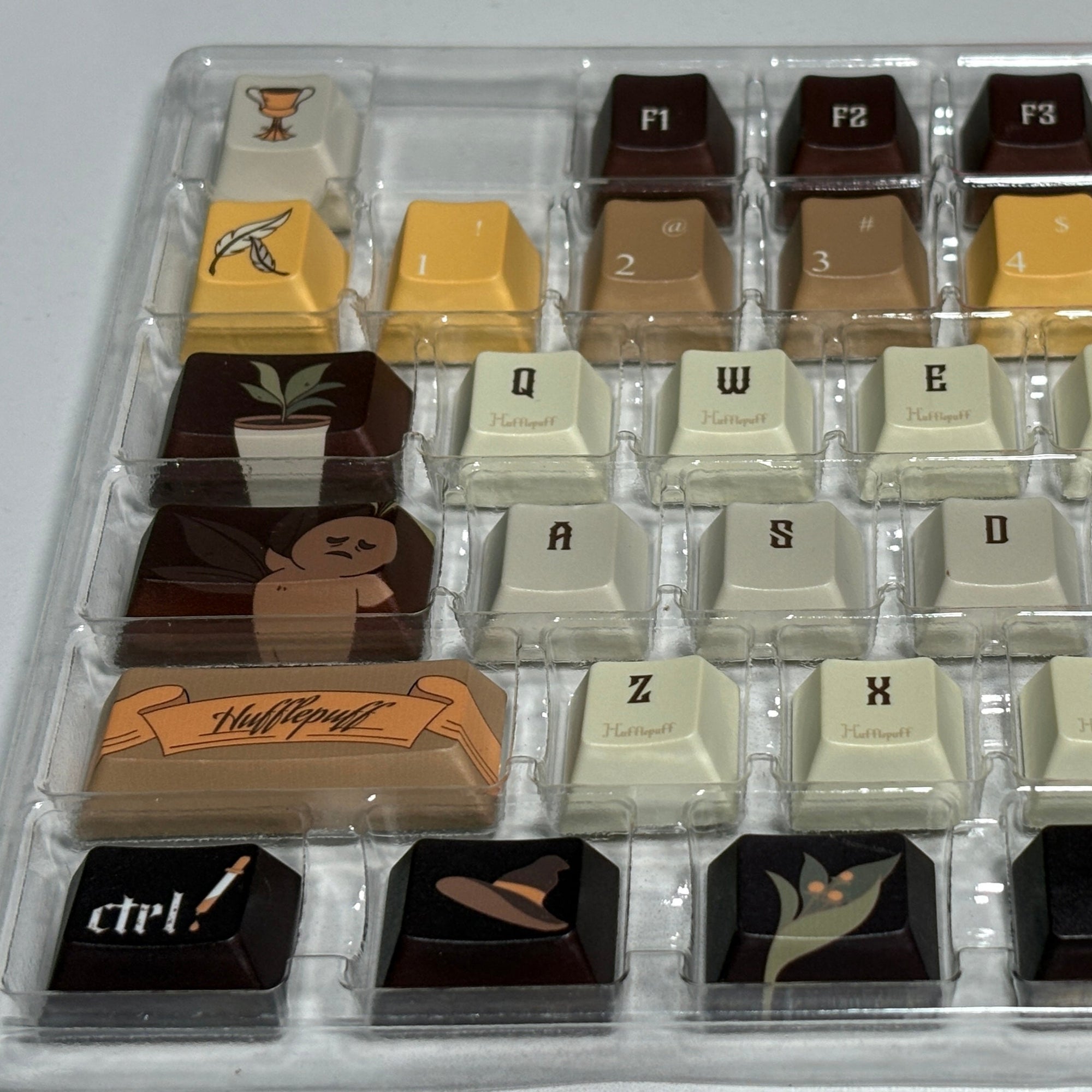 Harry Potter – Hufflepuff House Keycap (Cherry Profile | 108-key)