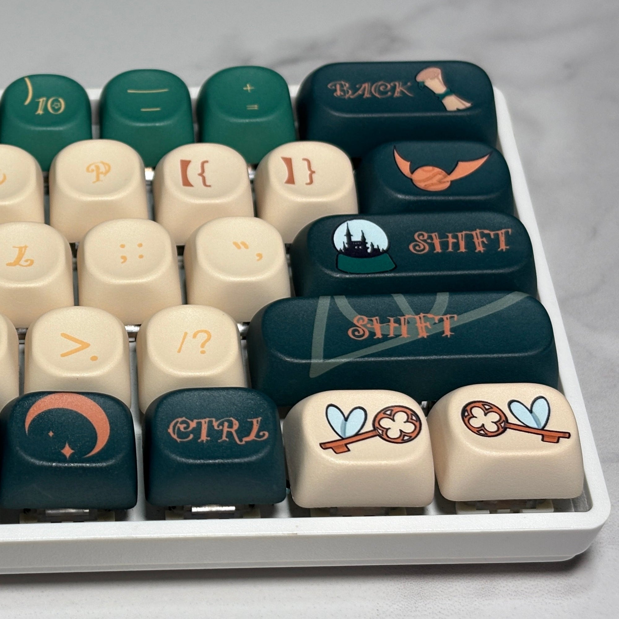 Harry Potter – Slytherin House Keycap (MOA Profile | 108-key)