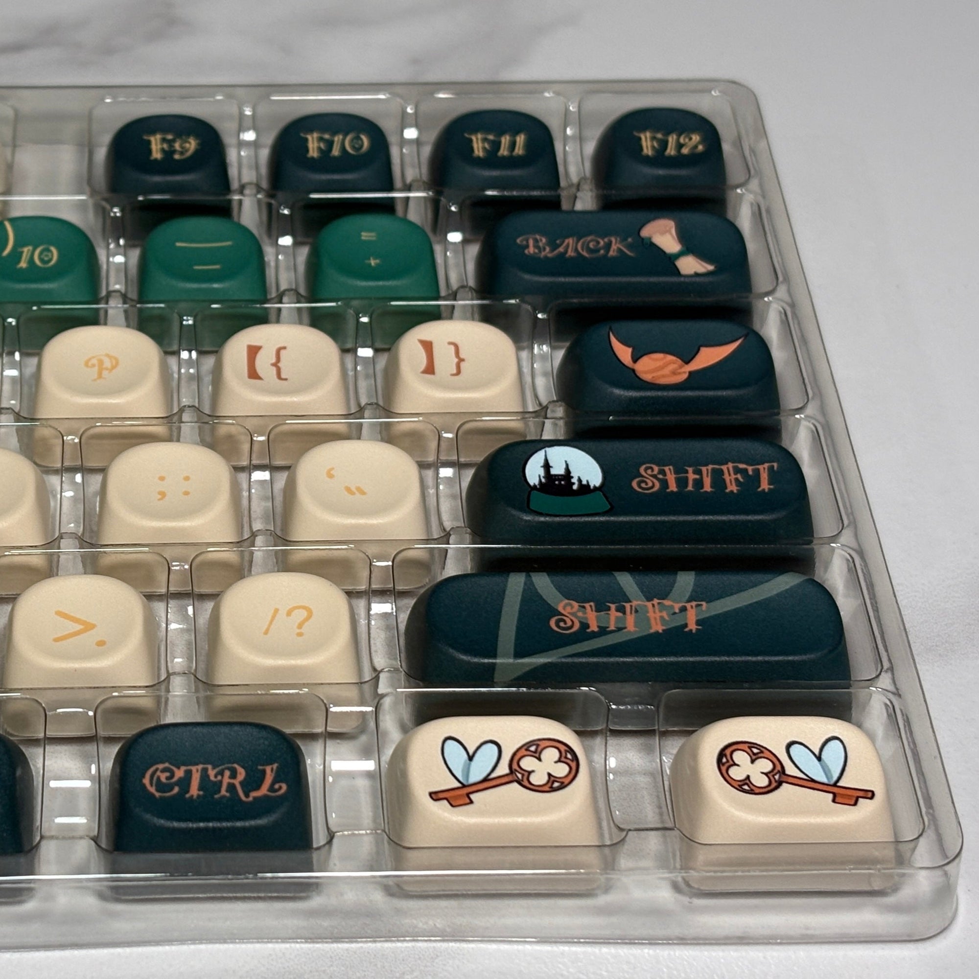 Harry Potter – Slytherin House Keycap (MOA Profile | 108-key)