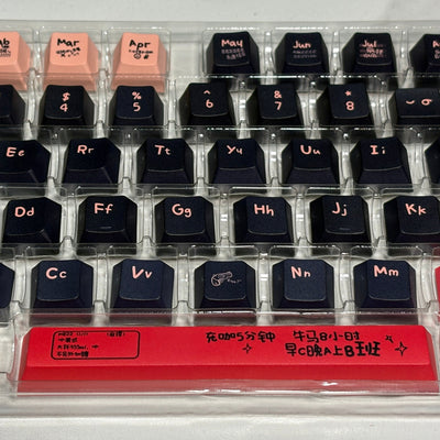 "I Love Working" Keycap (Cherry Profile | 120-Key)