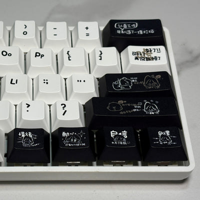 "I Love Working" Keycap (Cherry Profile | 120-Key)