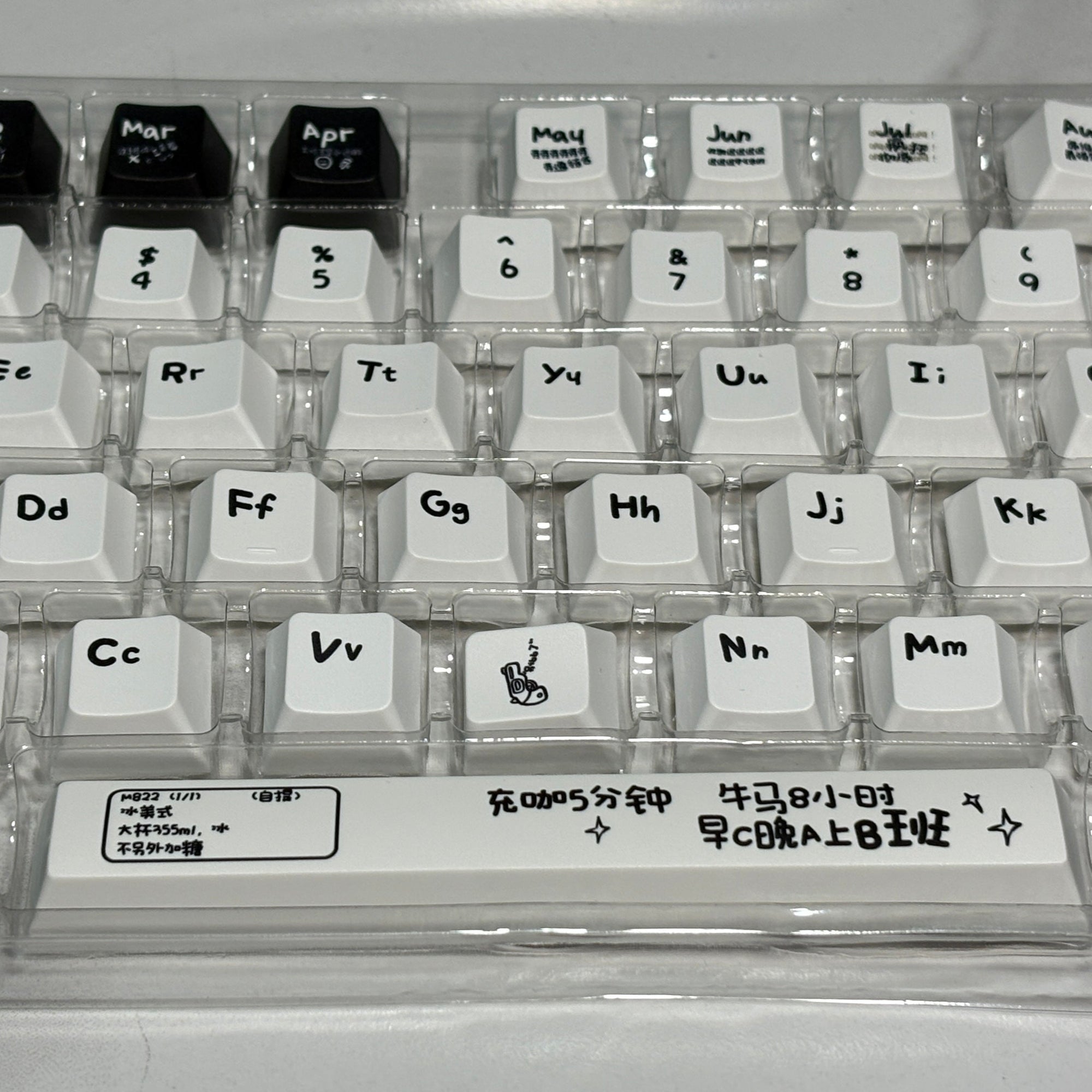 "I Love Working" Keycap (Cherry Profile | 120-Key)